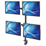Manhattan 461566 skærmbeslag og -stativer 81,3 cm (32") Skrivebord Sort
