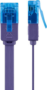 Goobay 96302 netværkskabel Violet 0,5 m Cat6a U/UTP (UTP)
