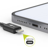 Goobay 72904 Lightning kabel 0,5 m Sort