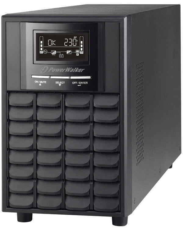 PowerWalker VI 1500 CW UPS-enhed Interaktivt indgangsstik 1,5 kVA 1050 W 6 AC stikkontakt(er)