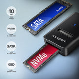 Axagon ADM2-CM drevkabinet SSD kabinet Sort M.2 USB-drevet
