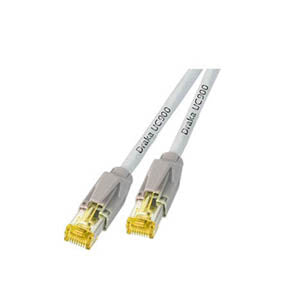 EFB Elektronik 0.5m, RJ45 netværkskabel Grå 0,5 m Cat6a