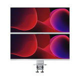 ALOGIC ED34VMS skærmbeslag og -stativer 86,4 cm (34") Skrivebord Sølv
