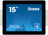 iiyama TF1515MC-B2 computerskærm 38,1 cm (15") 1024 x 768 pixel XGA LED Berøringsskærm Sort