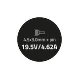Qoltec 50052.90W.HP strømadapter og vekselret Indendørs Sort