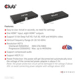 CLUB3D CSV-1383 video-splitter HDMI 8x HDMI