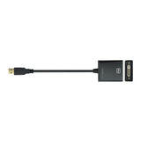 LogiLink UA0232 USB grafisk adapter 1920 x 1080 pixel Sort