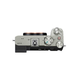 Sony α 7C II MILC krop 33 MP Exmor R CMOS 7008 x 4672 pixel Sort, Sølv