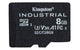 Kingston Technology 8GB microSDHC Industrial C10 A1 pSLC kort enkeltpakke uden adapter