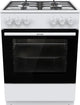 Gorenje G600 GG6A10WFFM komfur og ovn Fritstående komfur Gas Gaskomfur Hvid