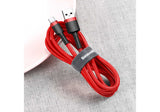 Baseus Cafule USB-kabel USB 2.0 0,5 m USB A USB C 0,48 Gbit/sek. Rød