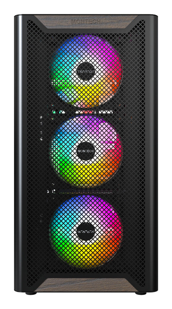 Montech XR Wood Midi Tower Sort
