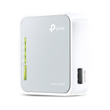 TP-Link TL-MR3020 trådløs router Hurtigt ethernet Enkelt band (2,4 GHz) 4G Sølv, Hvid