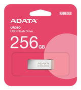 ADATA UR350 USB-nøgle 256 GB USB Type-A 3.2 Gen 1 (3.1 Gen 1) Brun, Rustfrit stål