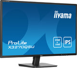 iiyama ProLite X3270QSU-B1 computerskærm 80 cm (31.5") 2560 x 1440 pixel Wide Quad HD LED Sort