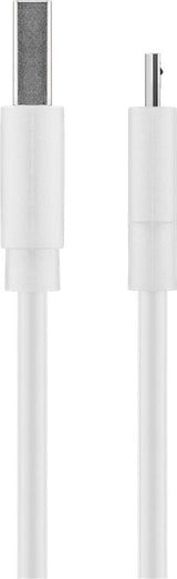 Goobay 38665 USB-kabel USB 2.0 0,5 m USB A Micro-USB B 0,48 Gbit/sek. Hvid