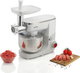 Gorenje MMC1005W foodprocessor 1000 W 4,8 L Grå, Rustfrit stål, Hvid
