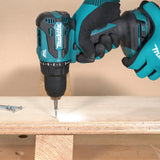 Makita DDF490Z bor 1900 rpm Nøglefri 1,7 kg Blå, Sort