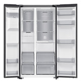 Samsung RS70F64KEBEO side-by-side køle-fryseskab Fritstående 635 L Sort