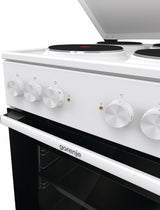Gorenje GE5A23WH Fritstående komfur Elektrisk Forseglet plade Hvid