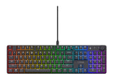 Trust GXT 866 Torix tastatur Spil USB QWERTZ Tysk Sort
