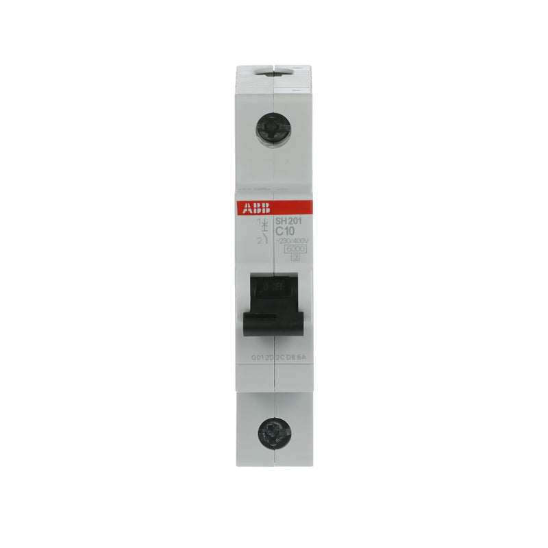ABB SH201-C10 kredsløbsafbryder Miniature strømafbryder Type F 1