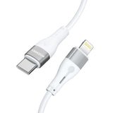 Wozinsky 5907769308772 Lightning kabel 1 m Hvid