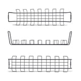 StarTech.com S1MB-DESK-CABLE-TRAY kabelorganisator Skrivebord Kabelkurv Sort 1 stk