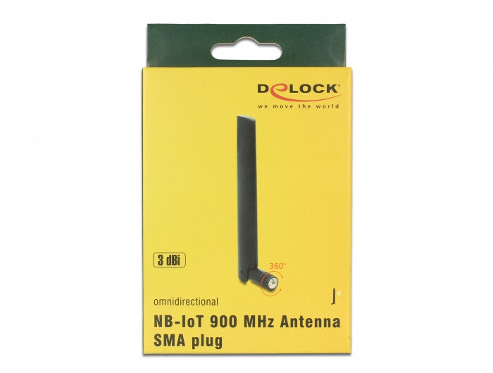 DeLOCK NB-IoT antenne Omniretningsbestemt antenne SMA 3 dBi