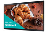Samsung QB24C Digital fladpaneldisplay 61 cm (24") LED Wi-Fi 250 cd/m² Fuld HD Sort Indbygget processer Tizen 16/7