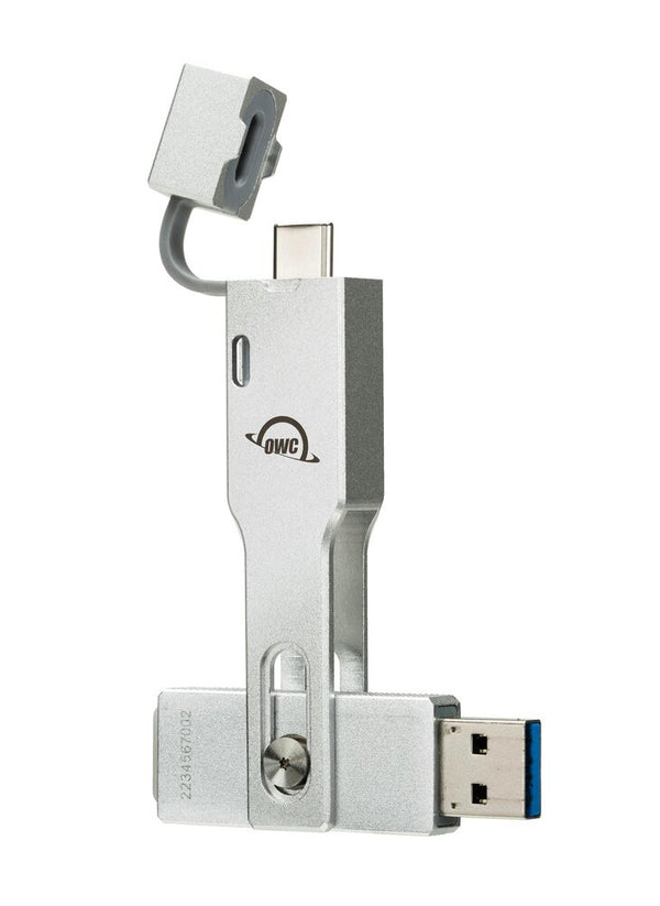 OWC ENVPMCA02 Thunderbolt-teknologi 250 GB USB Type-A til USB Type-C 3.2 Gen 2 (3.1 Gen 2) Aluminium