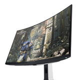 Alienware AW3225QF computerskærm 81,3 cm (32") 3840 x 2160 pixel 4K Ultra HD QD-OLED Sort, Hvid