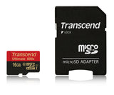 Transcend 16GB microSDHC Class 10 UHS-I (Ultimate) MLC Klasse 10