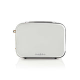 Nedis KABT510EWT brødrister 6 2 skive(r) 900 W Hvid