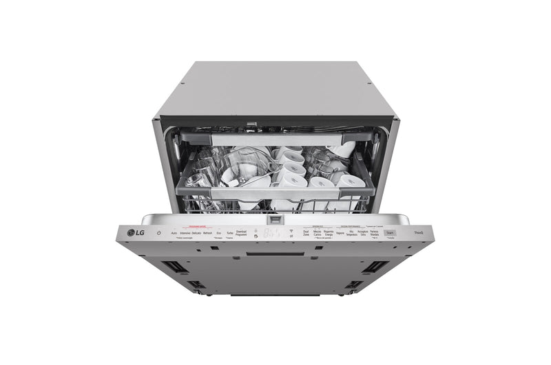 LG DB597TXS Fuldt indbygget 14 kuverter