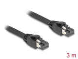 DeLOCK 80235 netværkskabel Sort 3 m Cat8.1 S/FTP (S-STP)