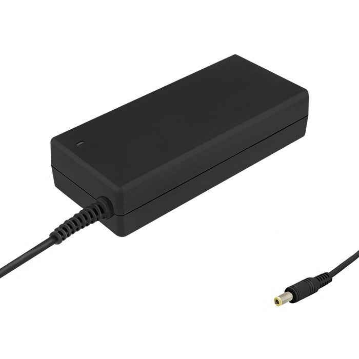 Qoltec 50075.90W strømadapter og vekselret Indendørs Sort