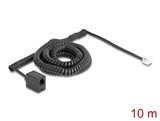 DeLOCK 90347 telefonkabel 10 m Sort