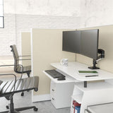 Ergotron LX Pro Series 45-684-292 skærmbeslag og -stativer 68,6 cm (27") Skrivebord Sort