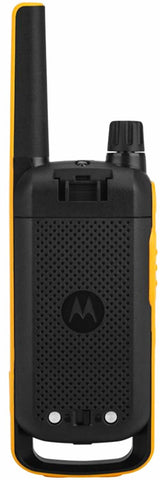 Motorola Talkabout T82 Extreme Quad Pack to-vejs radio 16 kanaler Sort, Orange