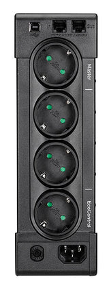 Eaton Ellipse PRO 650 DIN UPS-enhed Interaktivt indgangsstik 0,65 kVA 400 W 4 AC stikkontakt(er)