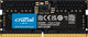 Crucial CT8G56C46S5 hukommelsesmodul 8 GB 1 x 8 GB DDR5 262-pin SO-DIMM Fejlkorrigerende kode