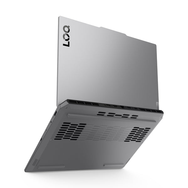 Lenovo LOQ 15AHP10 AMD Ryzen™ 5 220 Laptop 39,6 cm (15.6") Fuld HD 16 GB DDR5-SDRAM 512 GB SSD NVIDIA GeForce RTX 5050 Wi-Fi 6 (802.11ax) Windows 11 Home Tysk Grå