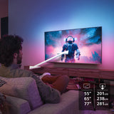 Philips 77OLED910/12 TV 195,6 cm (77") 4K Ultra HD Smart TV Wi-Fi Metallic