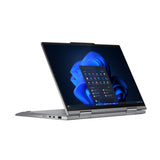 Lenovo ThinkPad X1 2-in-1 Gen 9 Intel Core Ultra 7 155U Hybrid (2-i-1) 35,6 cm (14") Berøringsskærm WUXGA 16 GB LPDDR5x-SDRAM 512 GB SSD Wi-Fi 6E (802.11ax) Windows 11 Pro Tysk Grå
