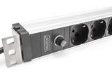 Digitus DN-95410-IT strømforsyningsenhed (PDU) 8 AC stikkontakt(er) 1U