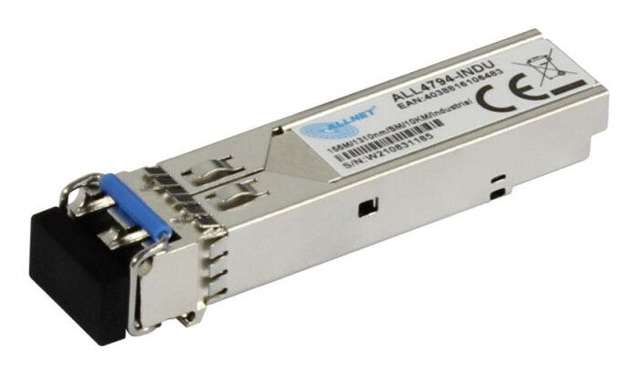 ALLNET ALL4794-INDU modul til netværksmodtager Fiberoptisk 100 Mbit/s mini-GBIC/SFP 1310 nm