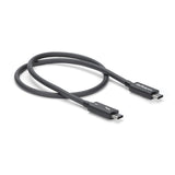 StarTech.com TBLT34MM50CM Thunderbolt kabel 0,5 m 40 Gbit/sek. Sort