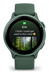 Garmin vívoactive 6 3,05 cm (1.2") AMOLED 42 mm Digital 390 x 390 pixel Berøringsskærm Grøn Wi-Fi GPS (satellit)