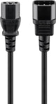 Goobay 95124 el-ledning Sort 0,5 m IEC C14 IEC C13